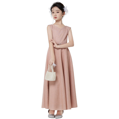 儿童礼服女童轻奢小众高端大童