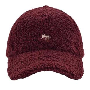 2025新款小狐狸刺绣显脸小棒球帽子女秋冬加绒加厚保暖宽檐鸭舌帽