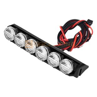 GRC1:10 六灯头车顶射灯 坦克300 牧马人切诺基适用 探照灯#G170T