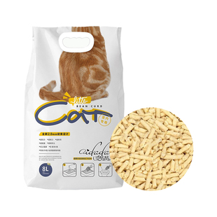 爱哒哒猫砂矿砂豆腐猫砂混合活性炭除臭低尘绿茶玉米猫混合猫砂