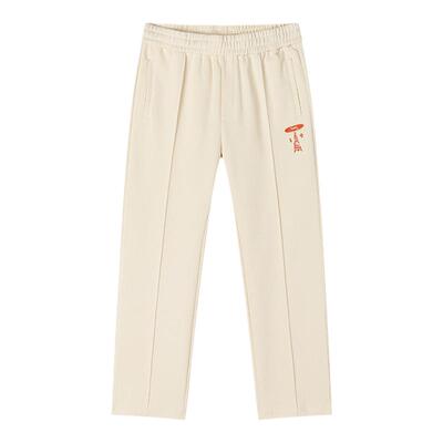 小帆船秋季白色休闲裤男