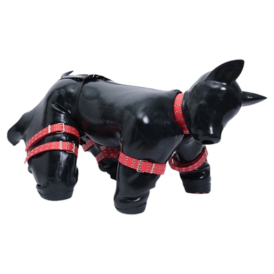 Smitizen亮面硅胶狗头无人机K9跪装连体衣全包仿乳胶衣latex