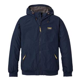 L.L. Bean宾恩男夹克连帽抓绒外套保暖防风冲锋衣飞行服春秋冬季