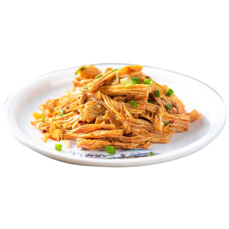 凉拌豆笋腐竹酒店半成品凉菜冷菜