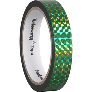 镭射胶带亮金银色锡纸烫金边彩色贴纸礼品礼盒diy婚庆背景板装饰