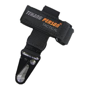 户外战术手套挂扣多功能挂绳索扣收纳水瓶扣登山装备绑钥匙安全扣