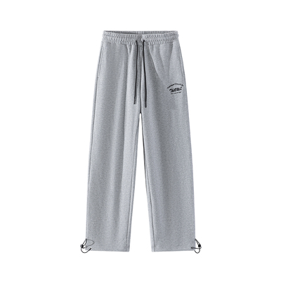 【宋威龙同款】VWL2026春季卫衣卫裤套装男女款抽绳束脚刺绣卫衣