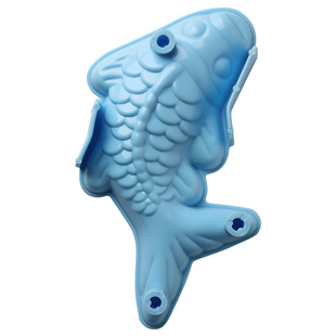 手工立体鲤鱼馒头模具面鱼寿桃花样小号卡通饽饽工具过年面食模具