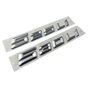 适用于24-26款宝马525Li 530Li车标字标 宝马i5尾标后标 5系标志