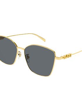 开云眼镜古驰GUCCI蝶形金属大框男女同款太阳镜墨镜GG1805SA