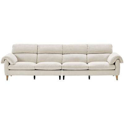 全友家居北欧风雪尼尔布艺沙发