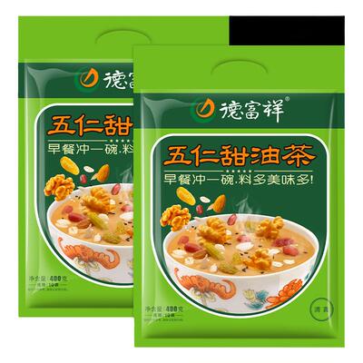 德富祥陕西清真食品五仁400g油茶