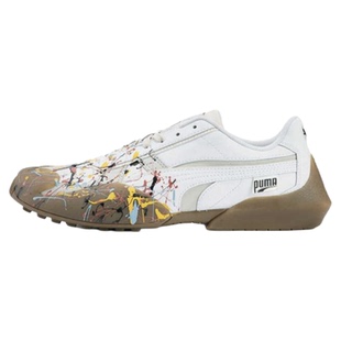 PUMA彪马Va二层牛皮人造革泼墨线条低帮休闲鞋男女同款 397207
