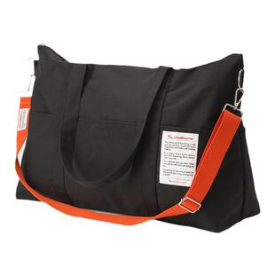 日式折叠便携旅行包手提单肩斜挎防水可套拉杆箱大容量衣物行李袋