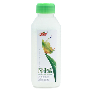 味之园PP瓶芦荟汁饮料500ml*15瓶装整箱批好喝芦荟果粒饮品大瓶