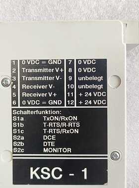 【询价】KRONES克朗斯KSC-1   适用