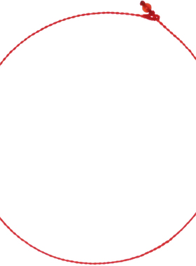 1mm极细黑黄手绳纯手工编制收敛