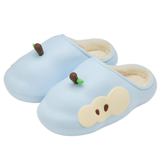 利达妮防水棉拖鞋女款冬季2026新款家居可爱厚底防滑棉鞋女士外穿