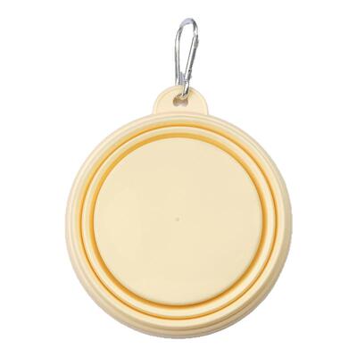 狗狗折叠碗宠物硅胶碗狗盆外出