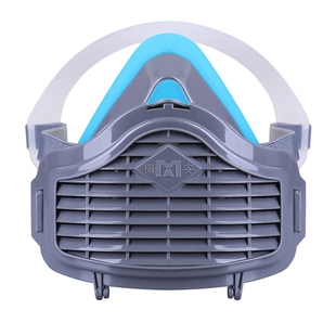防尘口罩防工业粉尘口鼻罩面具煤矿专用打磨装修工地硅胶防灰尘