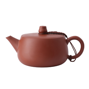 紫砂壶200ml纳瓢壶朱泥泡茶壶茶杯单人大口功夫茶具手工球孔过滤