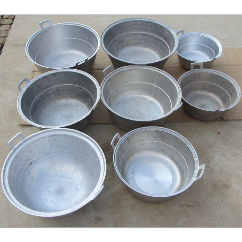 大号蒸锅 商用汤锅纯铝锅 家用老式手工陕西打搅团打凉粉用加厚底