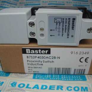 议价BASTER巴斯特 接近传感器 B7S2P4030AC2B 20-250VAC N.C 感应
