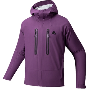 安踏水壳3.0冲锋衣男防暴雨防风防水三合一外套官方正品登山服男