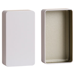 山河图岩茶礼盒宽泡空盒2泡装3泡装茶叶小铁盒宽样品盒子品鉴茶盒