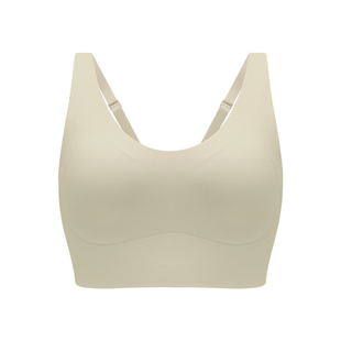 轻简【柔感系列】0存在感的低强度运动内衣一片式无痕收副乳文胸