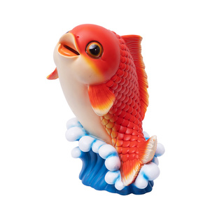 存钱罐2026新款年年有鱼只进不出大容量储蓄罐客厅酒柜装饰品摆件