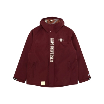 Aape可拆卸内胆迷彩羽绒服两件套