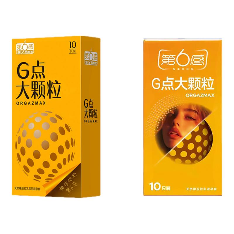 第六感G点大颗粒冰火螺纹避孕套