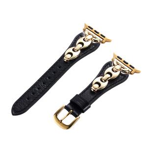 索柯适用苹果手表带10/9/8/6代表带iwatch7高级皮质41/45mm41头层牛皮applewatchSeries10细带真皮表带女男款