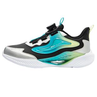 氢风5.0特步儿童官方运动鞋透气男童鞋旋钮扣鞋子中大童跑步鞋潮