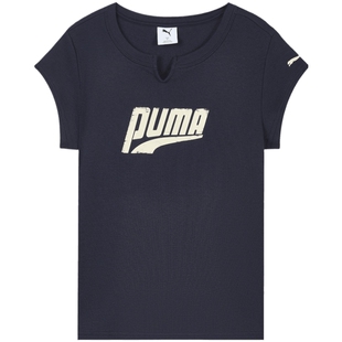 滔搏puma彪马女子SS GRAPHIC TEE W运动休闲短袖T恤63860716