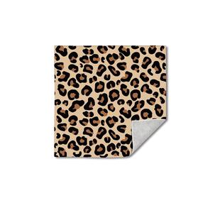 2026年新款百贴布豹纹P人化妆包魔术百贴布大容量旅行便携式新款