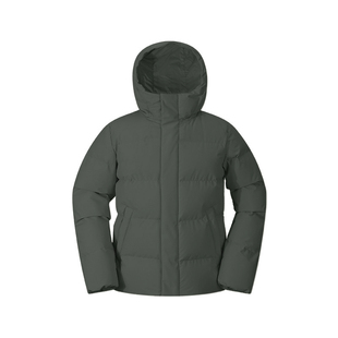 天石羽绒服女款2025冬季新款连帽面包服男款宽松短款加厚保暖V058