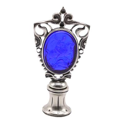 威尼斯琉璃手工卡梅奥火漆手柄