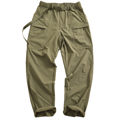 冰丝弹力速干伞兵裤男士夏季薄款