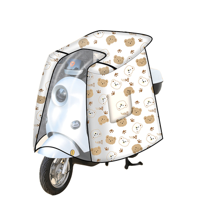 电动车挡风被冬季加绒加厚电瓶摩托车保暖防寒防风防水罩2025新款