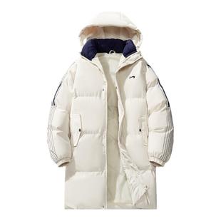 贵人鸟中长款棉服男款2025年冬季加厚棉衣情侣外套男士冬装棉袄子