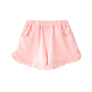 女童短裤夏季薄款儿童韩版牛仔短裤洋气童装宝宝休闲三分裤外穿潮