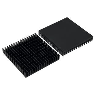 铝合金散热片60*60*10mm型材电子电源工控散热器PCB铝导热散热板