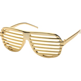 百叶窗搞怪眼镜礼物个性金属渡色搞笑道具恶搞玩具聚会派对用品