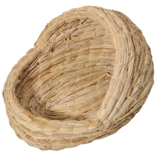 芦丁鸡草窝造景用品下蛋窝全套房子小屋装饰鸡窝卢丁鹌鹑宠物专用