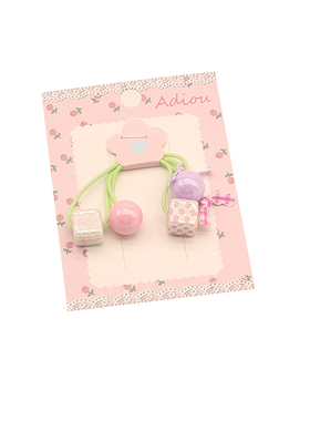 简约高马尾绕绕头绳发圈