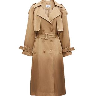 【莱赛尔面料】ONLY2024秋季新款休闲时尚风衣外套女|124136051