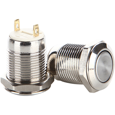 防水圆形自复位按钮开关