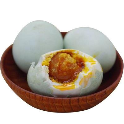 正宗微山湖区特产即食麻鸭咸蛋散养海鸭蛋微山湖咸鸭蛋红泥腌制